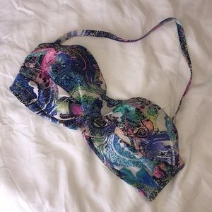 Victoria’s Secret Push Up Swim Top Bandeau